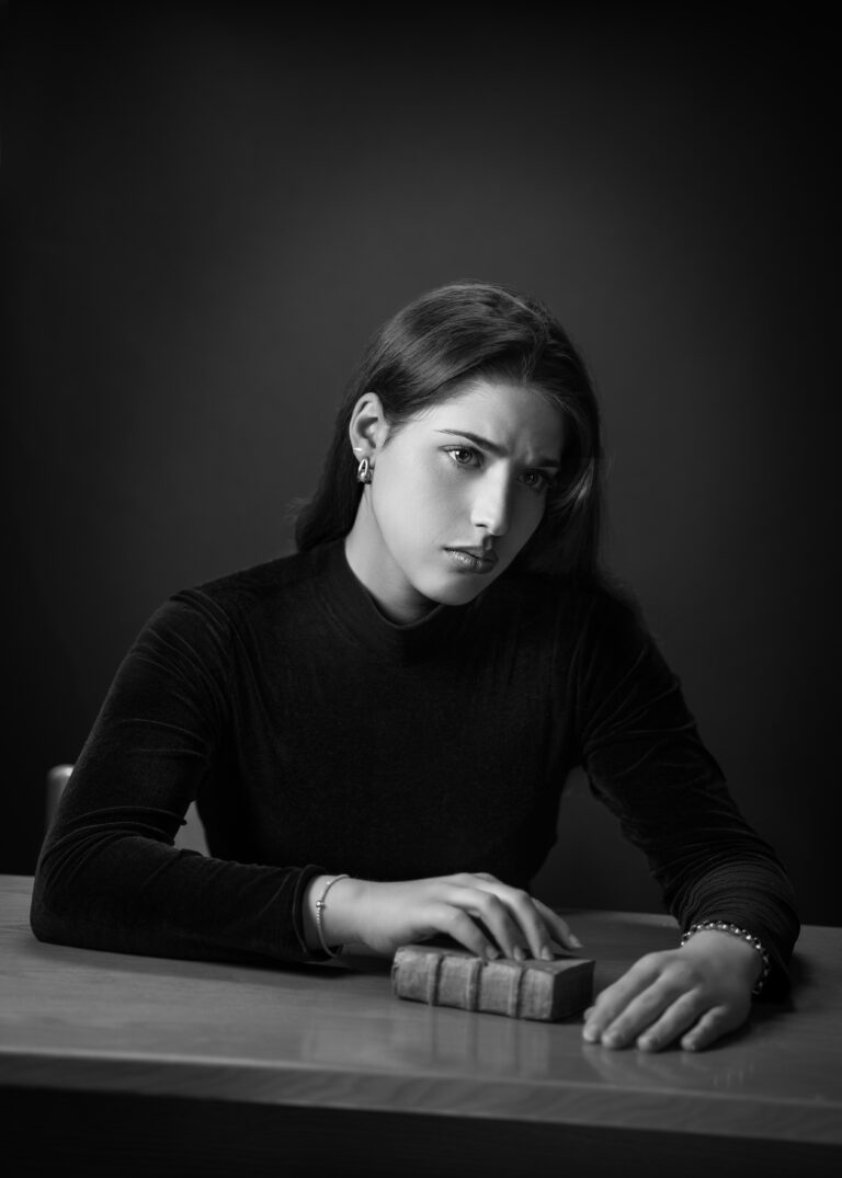 Ritratto boudoir femminile a Piacenza